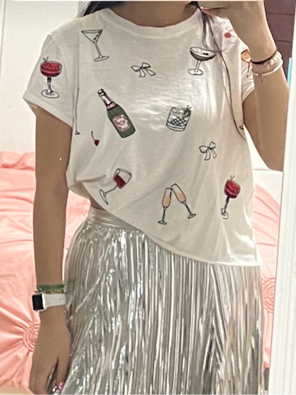 Anthropologie embroidery t shirt